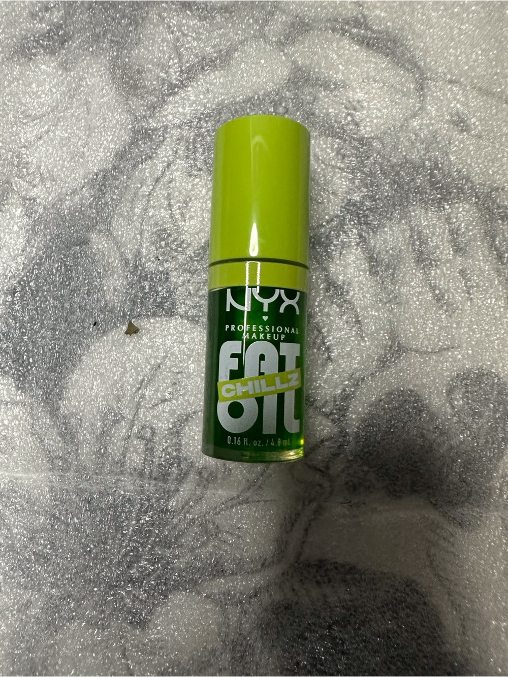 NYX Chillz fat oil in kiwi freeze